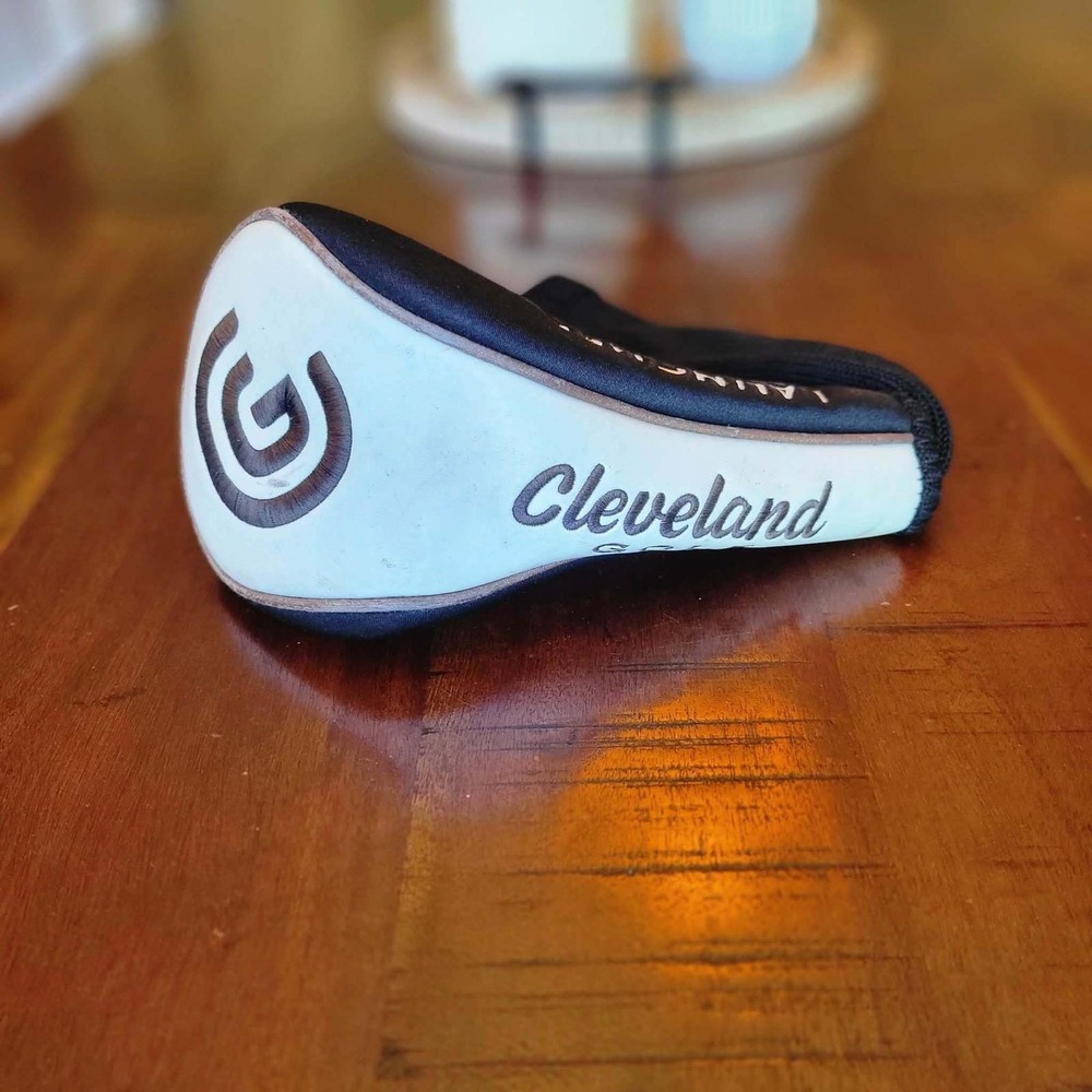 Cleveland Golf Launcher‎ Driver Headcover White Black Utility Wood Cover